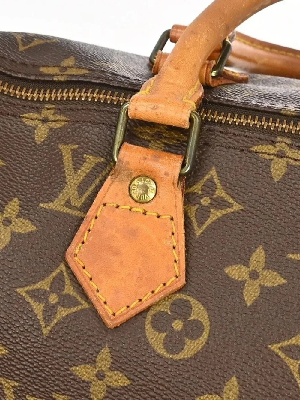 LOUIS VUITTON MONOGRAM SPEEDY 40 DUFFLE HANDBAG M41522